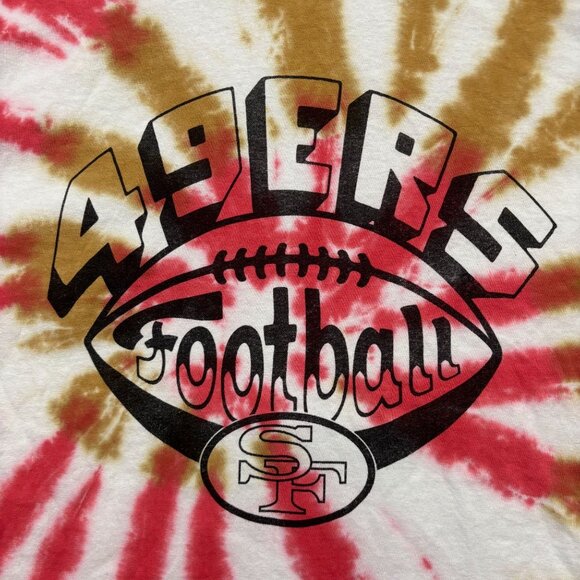 NFL NFC West San Francisco 49ers Tie-Dye Tee L - Picture 2 of 4